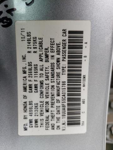 Foto 10 de la subasta – 2012 ACURA TL con VIN 19UUA8F55CA015786