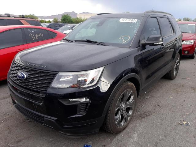 Photo 2 from auction – 2018 FORD EXPLORER S with VIN 1FM5K8GT7JGB56815