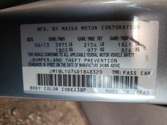 Photo 10 from auction – 2013 MAZDA 3 I with VIN JM1BL1U74D1848329