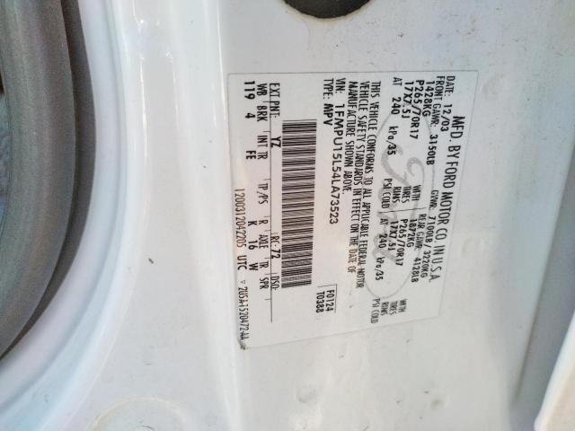 Photo 10 from auction – 2004 FORD EXPEDITION with VIN 1FMPU15L54LA73523