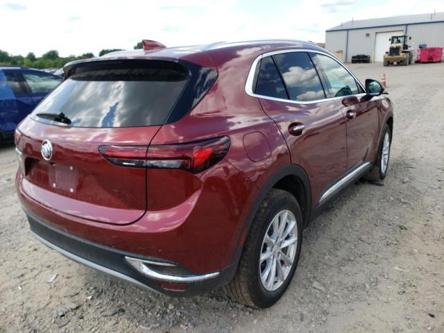 Photo 4 from auction – 2021 BUICK ENVISION P with VIN LRBAZLR40MD166551