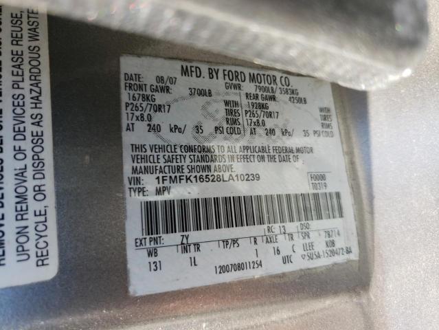Photo 10 from auction – 2008 FORD EXPEDITION with VIN 1FMFK16528LA10239