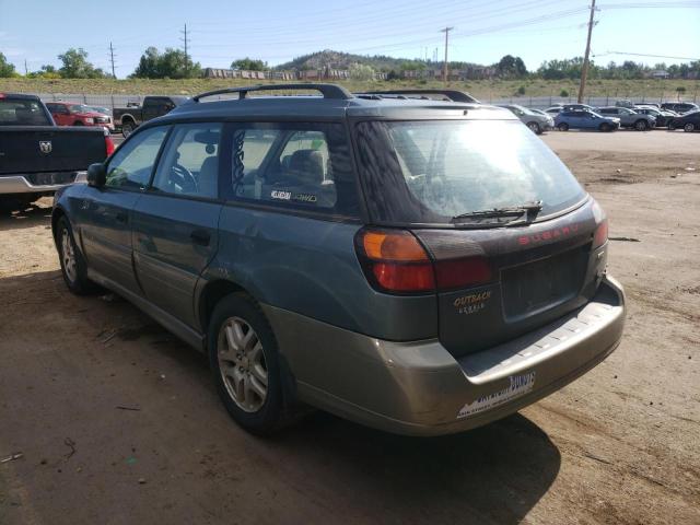 Photo 3 from auction – 2002 SUBARU OUTBACK with VIN 4S3BH675827659640