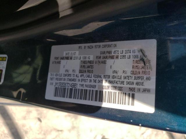 Photo 10 from auction – 2007 MAZDA 5 with VIN JM1CR293870149861