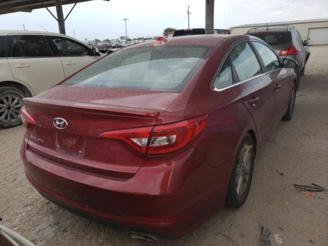 Photo 4 from auction – 2016 HYUNDAI SONATA SE with VIN 5NPE24AF3GH279676