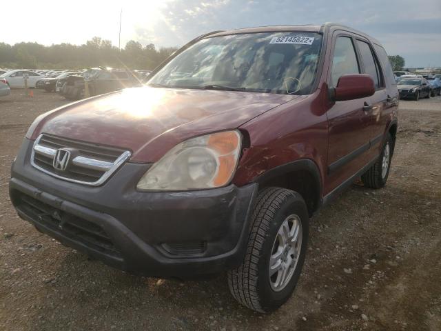 Photo 2 from auction – 2002 HONDA CR-V EX with VIN JHLRD78872C066581