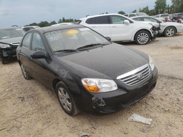 KIA SPECTRA EX 2008 with VIN KNAFE121685536860 - Photo from auction