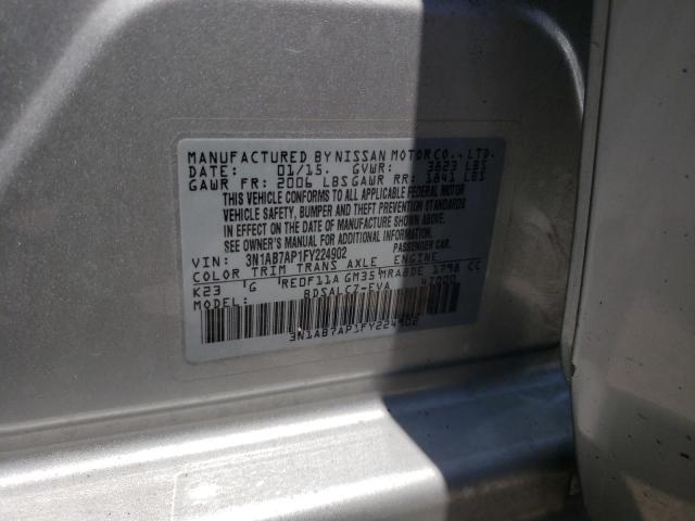 Photo 10 from auction – 2015 NISSAN SENTRA S with VIN 3N1AB7AP1FY224902