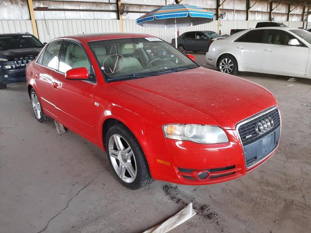 AUDI A4 2.0T QU 2007 with VIN WAUDF78E97A126349 - Photo from auction