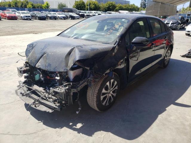 Photo 2 from auction – 2022 TOYOTA COROLLA LE with VIN JTDEAMDE8NJ037539