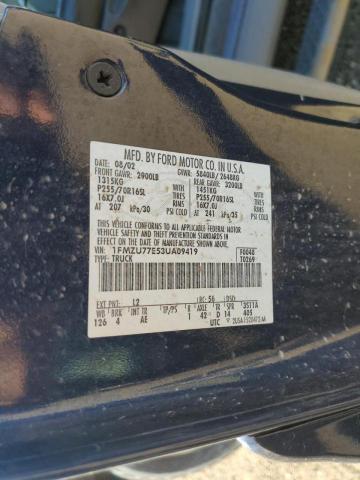 Photo 10 from auction – 2003 FORD EXPLORER S with VIN 1FMZU77E53UA09419