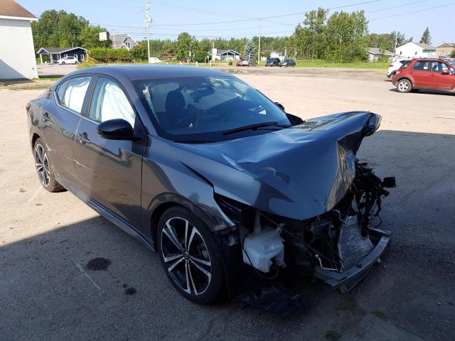 NISSAN SENTRA SR 2020 with VIN 3N1AB8DV0LY281698 - Photo from auction