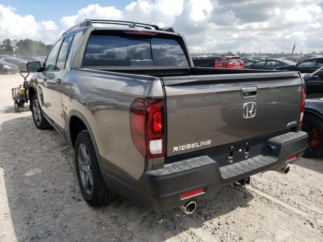 Photo 3 from auction – 2022 HONDA RIDGELINE with VIN 5FPYK3F52NB000955