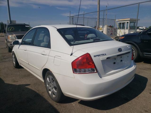 Photo 3 from auction – 2007 KIA SPECTRA EX with VIN KNAFE121X75428398