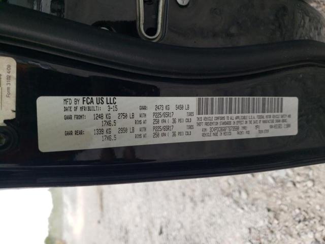 Photo 10 from auction – 2015 DODGE JOURNEY SX with VIN 3C4PDCBG6FT673580