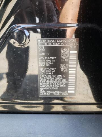 Photo 10 from auction – 2020 NISSAN ROGUE S with VIN KNMAT2MTXLP541211