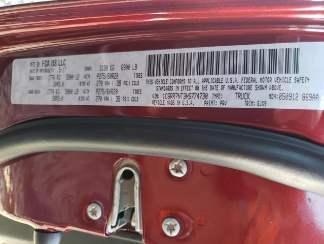 Photo 10 from auction – 2017 RAM 1500 LARAM with VIN 1C6RR7NT3HS774730