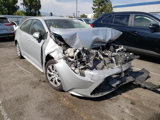 TOYOTA COROLLA LE 2020 with VIN 5YFEPRAE1LP117855 - Photo from auction