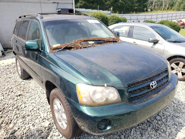 TOYOTA HIGHLANDER 2003 with VIN JTEHF21A530118582 - Photo from auction