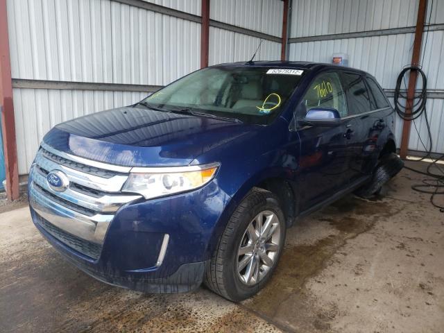 Photo 2 from auction – 2012 FORD EDGE LIMIT with VIN 2FMDK4KC1CBA76786