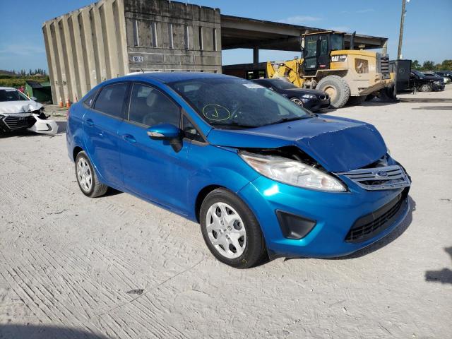 FORD FIESTA SE 2013 with VIN 3FADP4BJ7DM218696 - Photo from auction