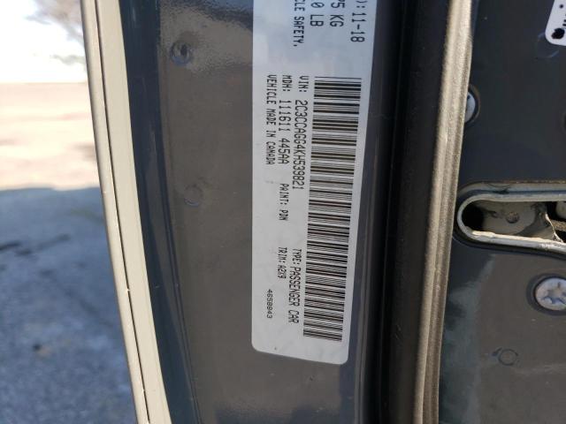 Photo 10 from auction – 2019 CHRYSLER 300 S with VIN 2C3CCAGG4KH539821
