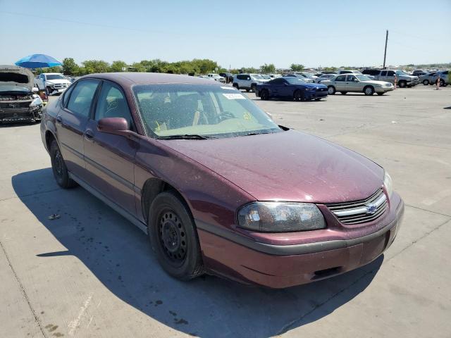 CHEVROLET IMPALA 2003 with VIN 2G1WF52E639133329 - Photo from auction