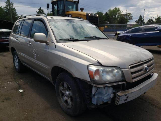 TOYOTA HIGHLANDER 2007 with VIN JTEDD21A870158181 - Photo from auction