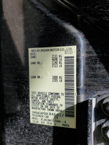 Photo 10 from auction – 2013 NISSAN MAXIMA S with VIN 1N4AA5AP1DC846612