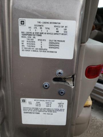 Photo 10 from auction – 2001 BUICK LESABRE CU with VIN 1G4HP54KX1U173845