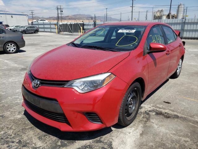 Photo 2 from auction – 2015 TOYOTA COROLLA L with VIN 2T1BURHE6FC237186