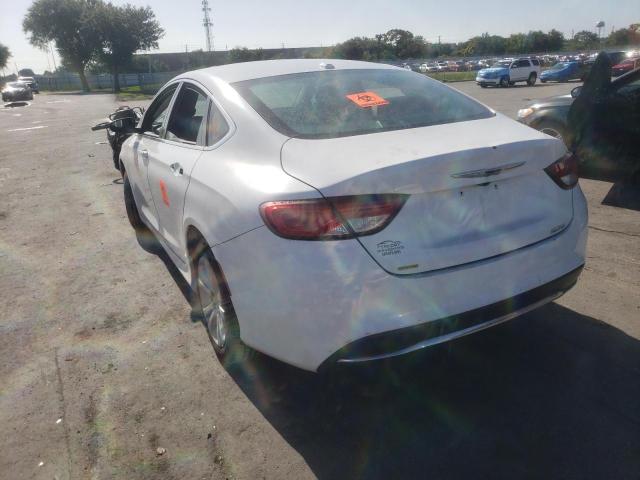 Photo 3 from auction – 2015 CHRYSLER 200 LIMITE with VIN 1C3CCCAB5FN628576