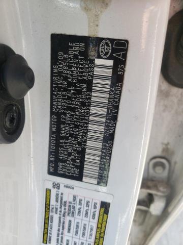 Photo 10 from auction – 2010 TOYOTA MATRIX with VIN 2T1KE4EEXAC031513