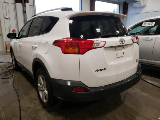 Photo 3 from auction – 2013 TOYOTA RAV4 XLE with VIN 2T3RFREV0DW110059