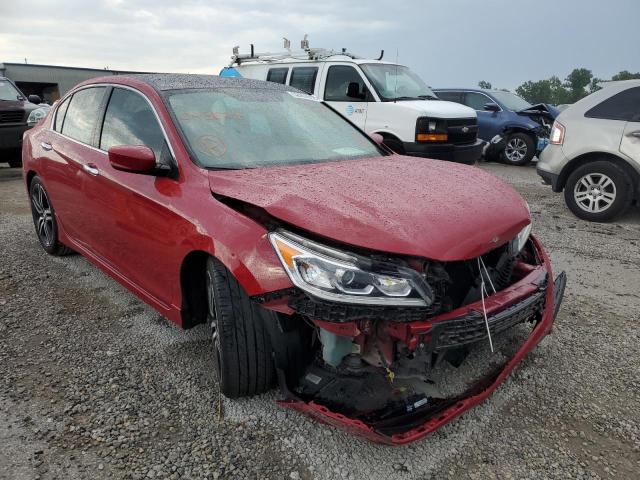 HONDA ACCORD SPO 2017 with VIN 1HGCR2F58HA043624 - Photo from auction