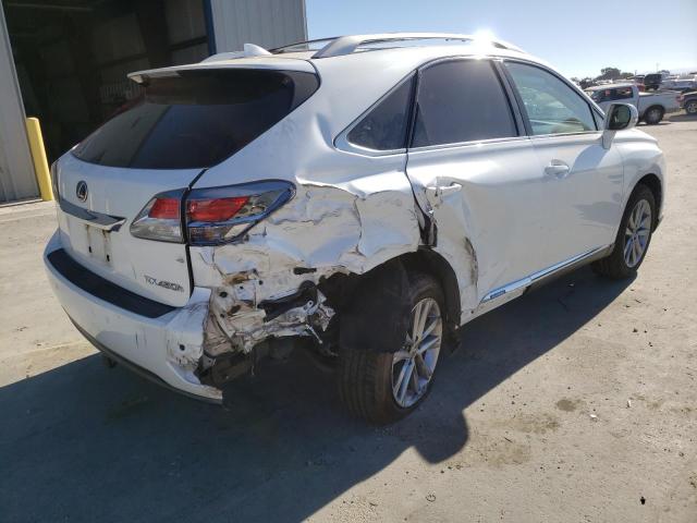 Photo 4 from auction – 2014 LEXUS RX 450 with VIN JTJBC1BA0E2456472