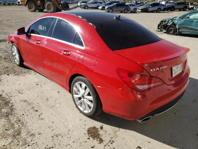 Photo 3 from auction – 2016 MERCEDES-BENZ CLA 250 with VIN WDDSJ4EB6GN302001