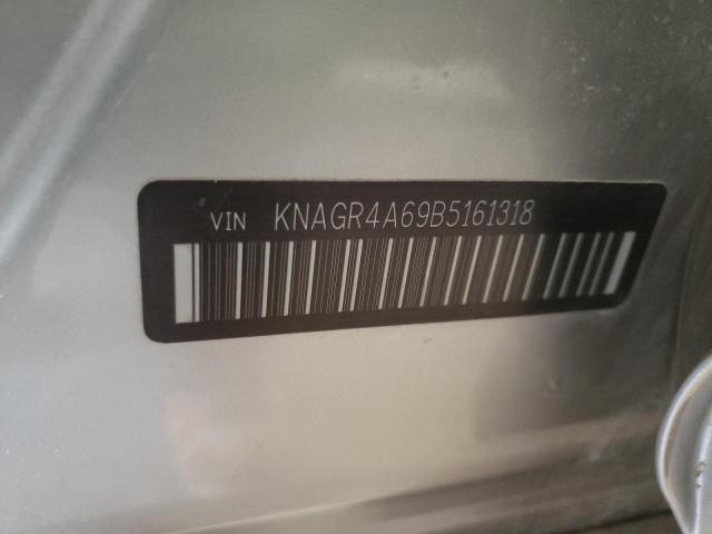 Photo 10 from auction – 2011 KIA OPTIMA SX with VIN KNAGR4A69B5161318