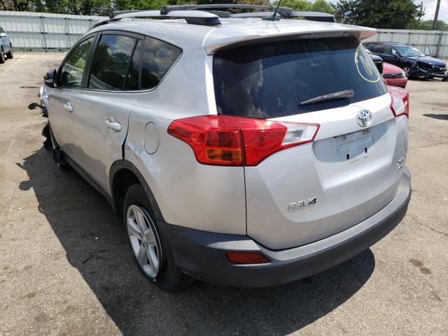 Photo 3 from auction – 2014 TOYOTA RAV4 XLE with VIN JTMRFREVXEJ007229
