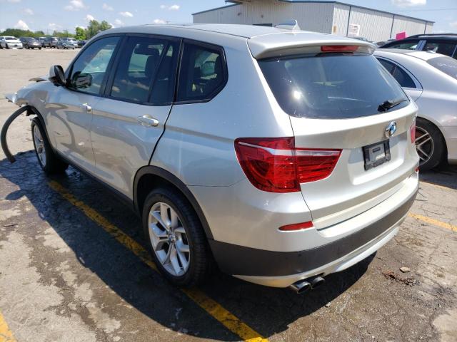 Photo 3 from auction – 2011 BMW X3 XDRIVE3 with VIN 5UXWX7C52BL732040
