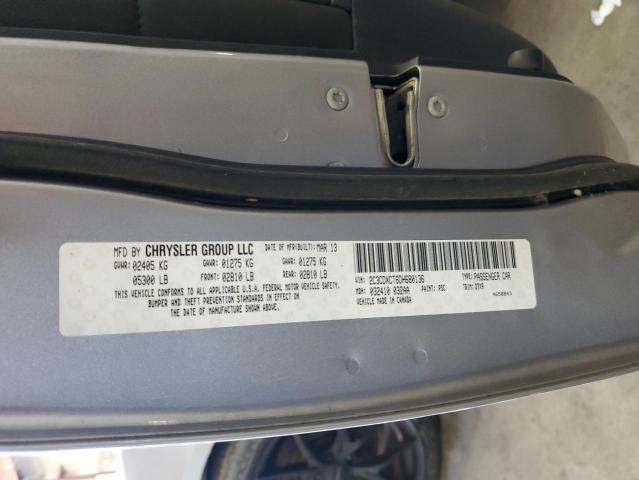 Photo 10 from auction – 2013 DODGE CHARGER R/ with VIN 2C3CDXCT6DH680136