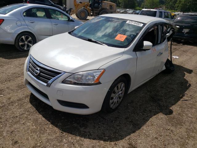 Photo 2 from auction – 2014 NISSAN SENTRA S with VIN 3N1AB7AP4EY299883