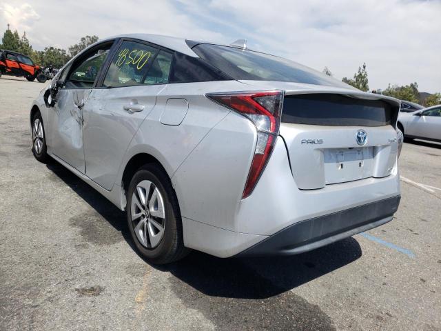 Photo 3 from auction – 2017 TOYOTA PRIUS with VIN JTDKARFU1H3029490