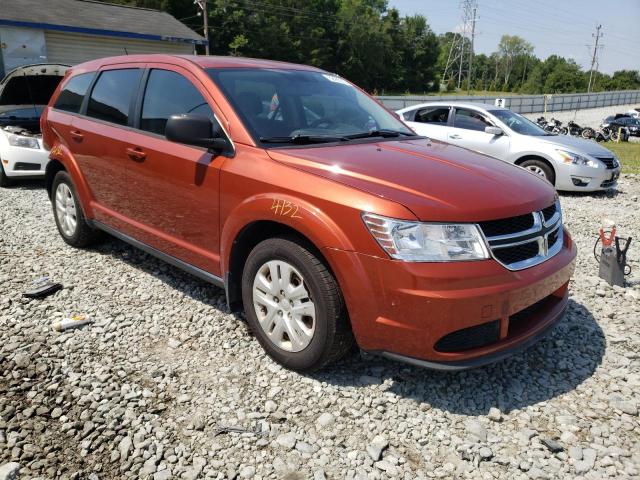 DODGE JOURNEY SE 2014 with VIN 3C4PDCAB2ET245915 - Photo from auction
