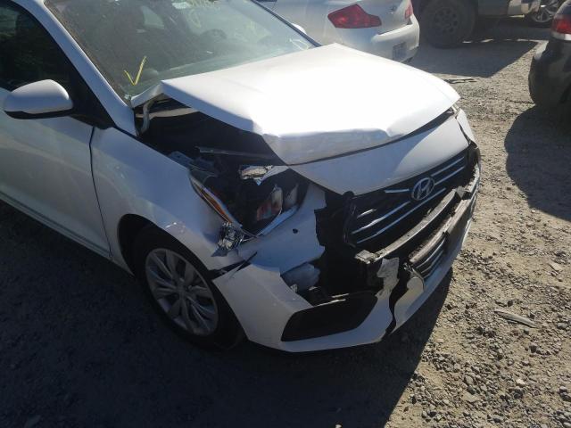 Photo 9 from auction – 2019 HYUNDAI ACCENT SE with VIN 3KPC24A32KE087496