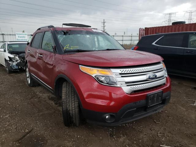 FORD EXPLORER X 2014 with VIN 1FM5K8D81EGC34396 - Photo from auction