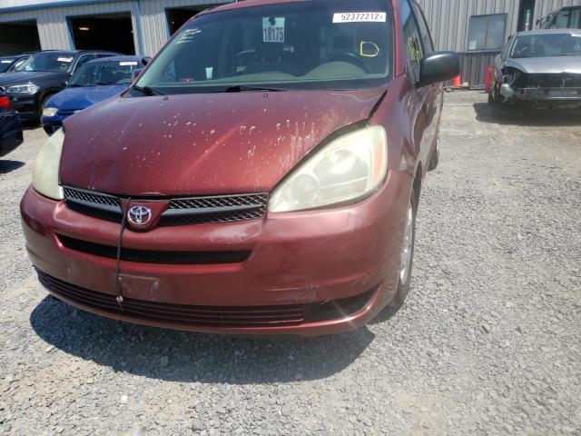 Photo 9 from auction – 2004 TOYOTA SIENNA CE with VIN 5TDZA23C84S144534