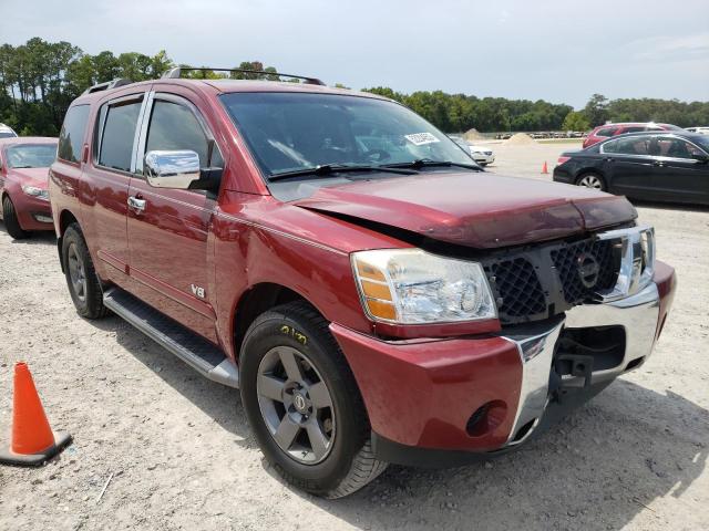 NISSAN ARMADA SE 2005 with VIN 5N1AA08A45N731700 - Photo from auction