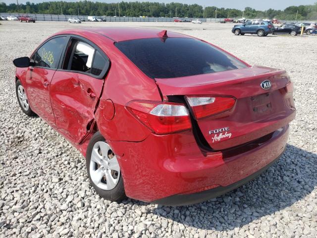Photo 3 from auction – 2016 KIA FORTE LX with VIN KNAFK4A66G5495491