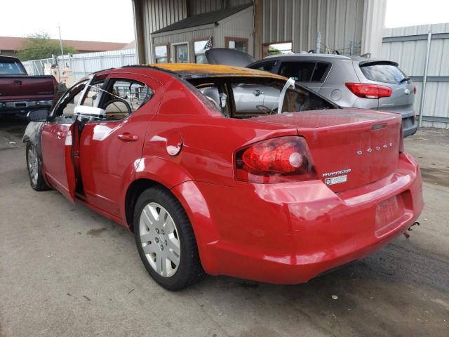 Photo 3 from auction – 2012 DODGE AVENGER SE with VIN 1C3CDZABXCN209280